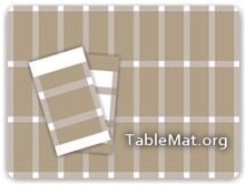 pvc table Mats